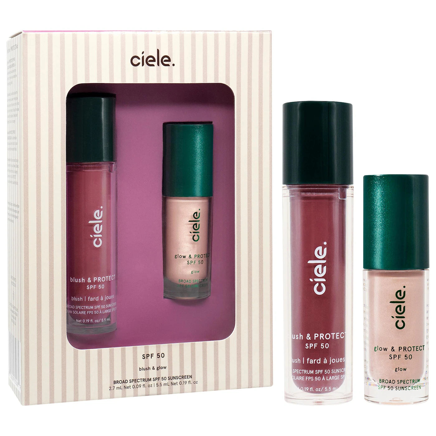 ciele Sugar & SIlk Duo - Blush & Highlighter Gift Set