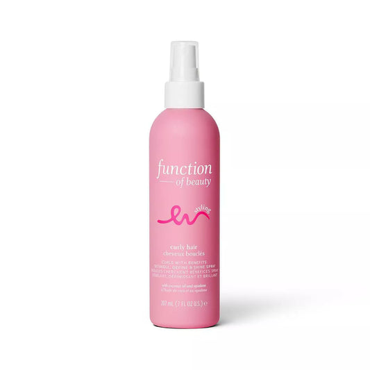 Function of Beauty Curls with Benefits Define, Detangle & Shine Spray for Curly / Coily Hair