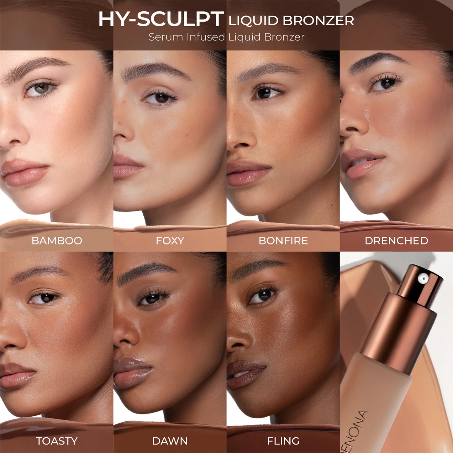 Natasha Denona HY-SCULPT LIQUID BRONZER