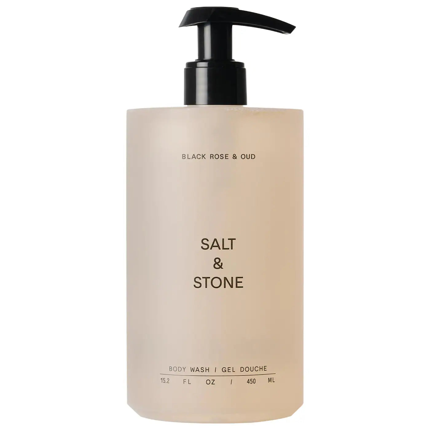 Salt & Stone Black Rose & Oud Refillable Body Wash with Niacinamide + Probiotic