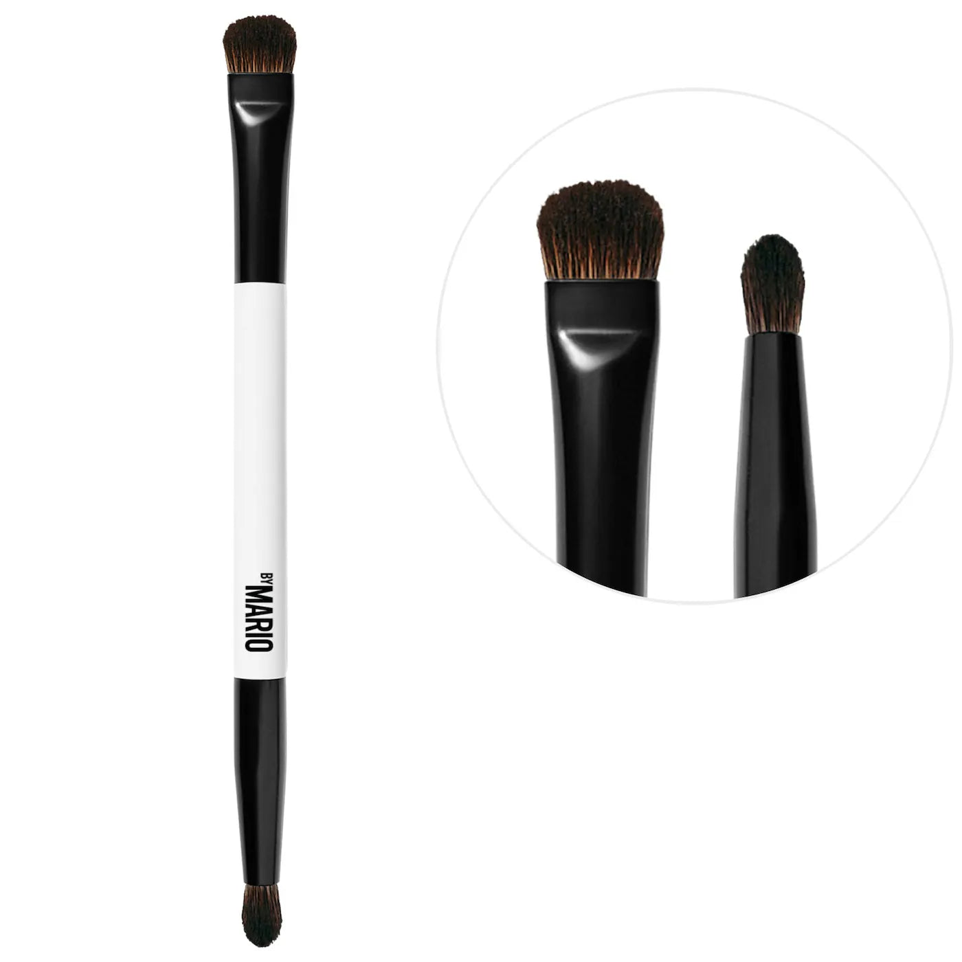 MAKEUP BY MARIO E6 Dual-Ended Eyeshadow Brush