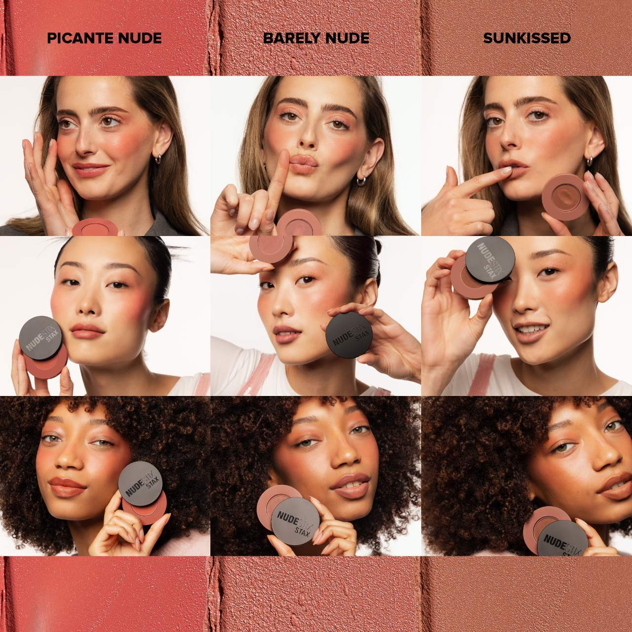 NUDESTIX Nudestix Stax All Over Color Blush Balm