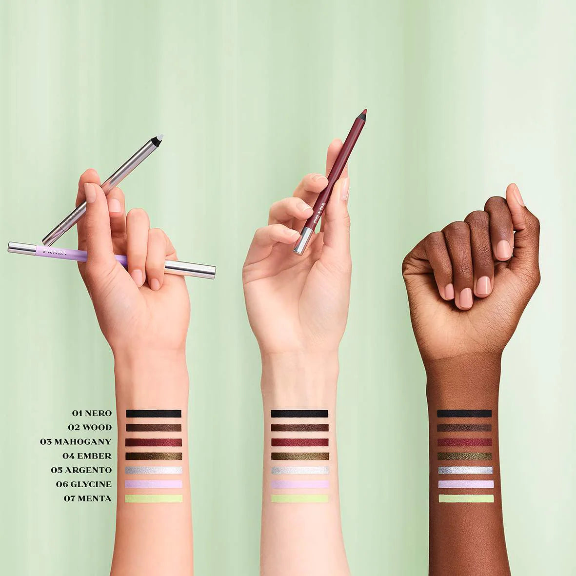 Prada Pradalines Gliding Waterproof Smudge Proof Eye Pencil