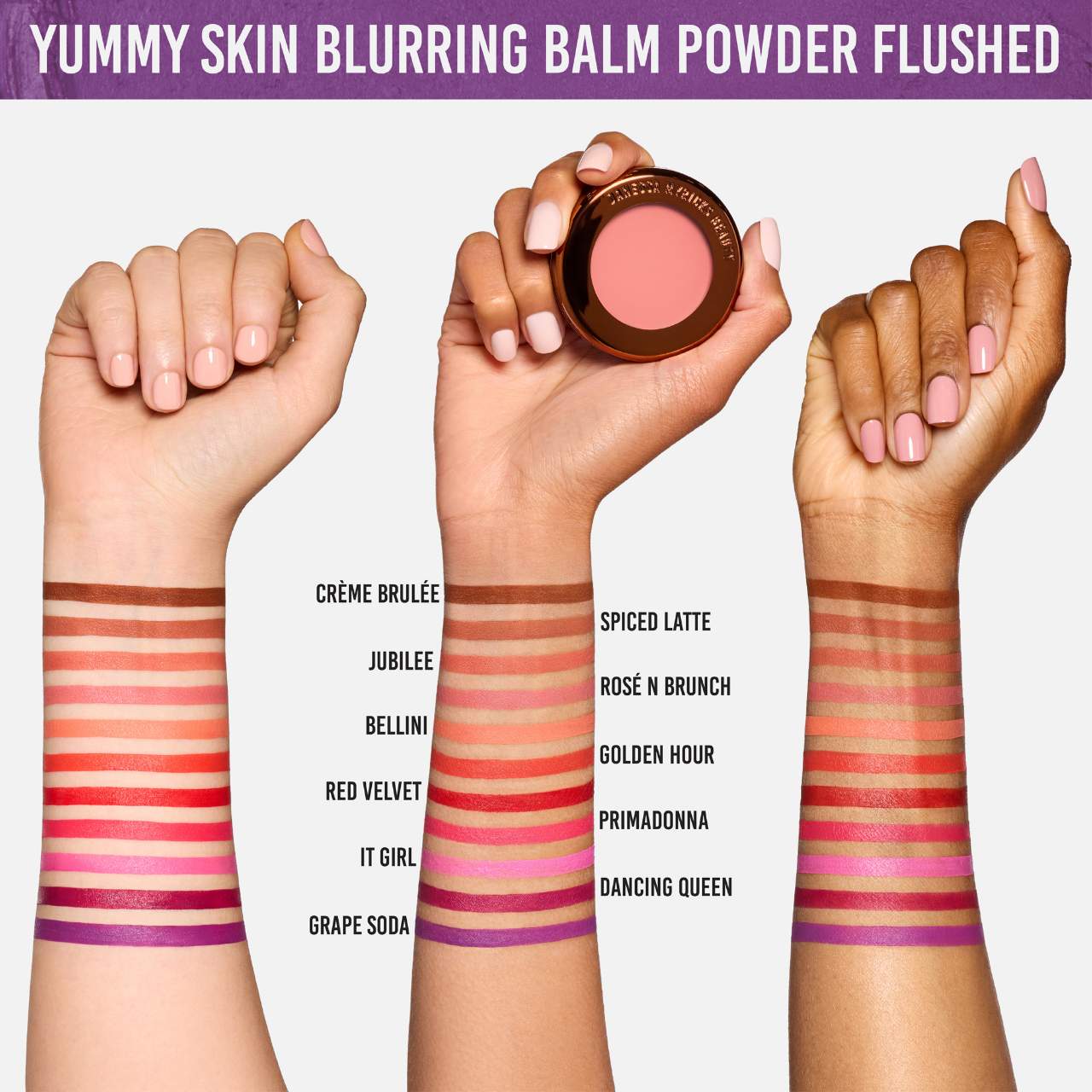 Danessa Myricks Beauty Yummy Skin Blurring Balm Powder Flushed