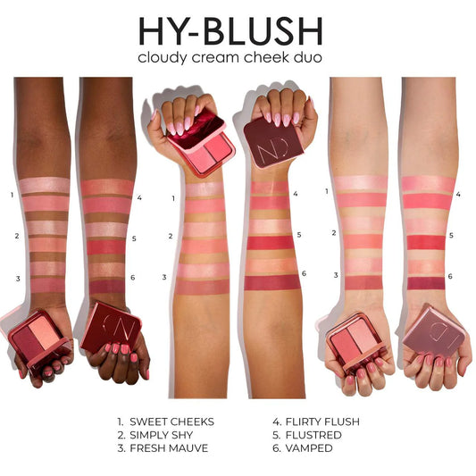 NATASHA DENONA Hy-Blush Cloudy Cream Cheek Duo