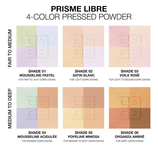 Givenchy Prisme Libre Blurring & Color-Correcting Matte Pressed Powder