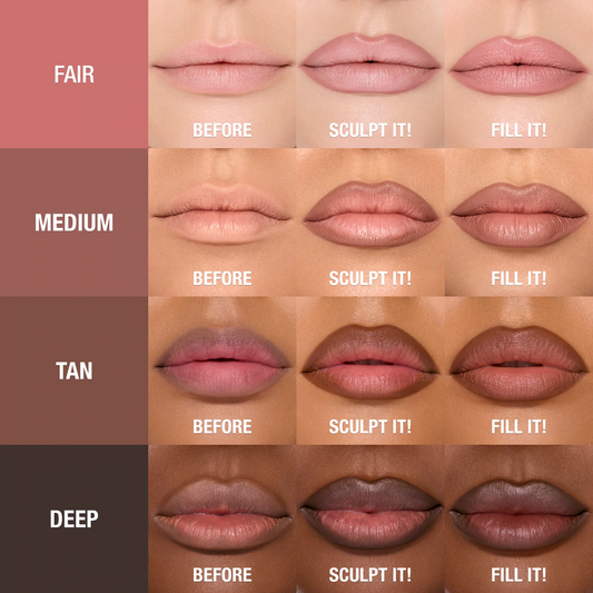 Charlotte Tilbury Lip Cheat Contour Duo Lip Liner