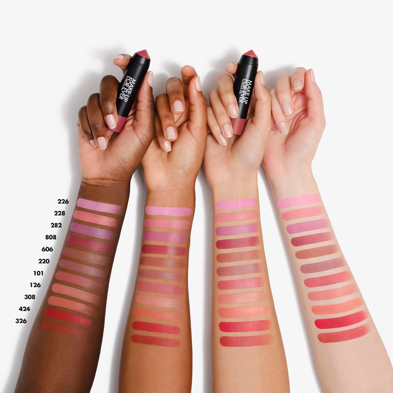 MAKE UP FOR EVER Artist Color Crayon Waterproof Multi-Use Stick For Cheeks, Lips and Eyes