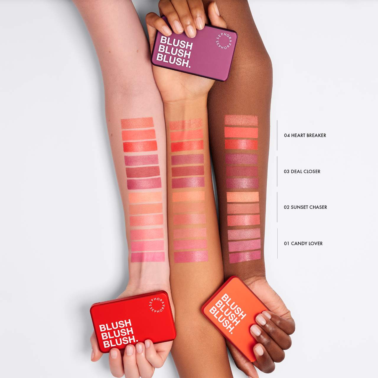 SEPHORA COLLECTION Blush Blush Blush. Cream & Powder Palette