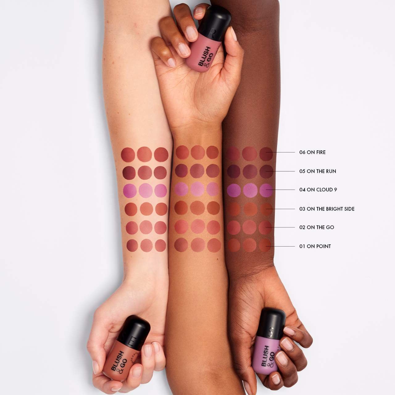 SEPHORA COLLECTION Blush & Go Longwear Matte Liquid Blush For Lip and Cheek