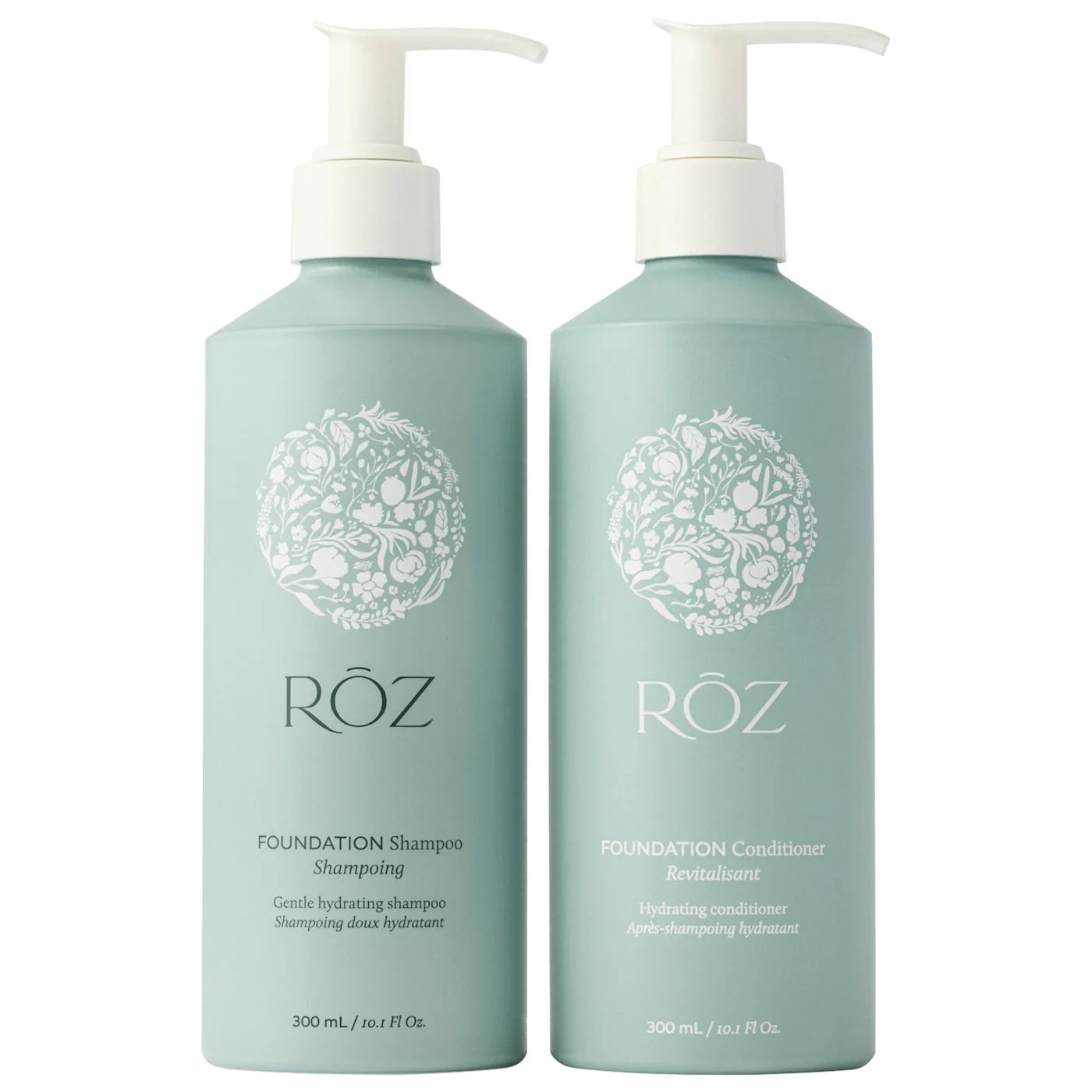 RŌZ Foundation Hydrating Shampoo and Conditioner Set
