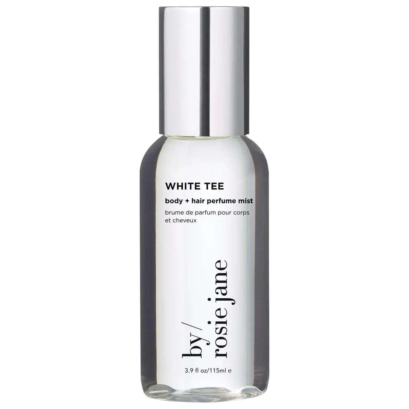 By Rosie Jane WHITE TEE body + hair perfume mist with rose