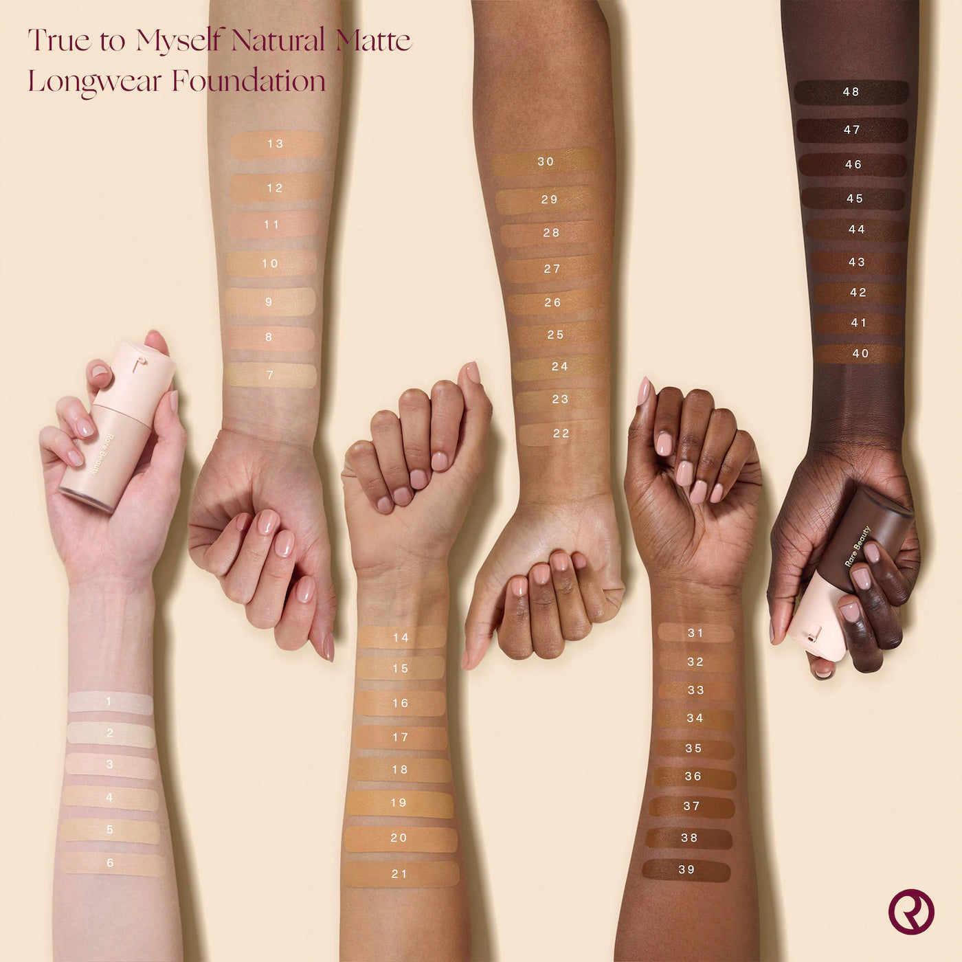 Rare Beauty True to Myself Natural Matte Longwear Foundation