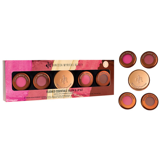 Danessa Myricks Beauty  Mini Yummy Skin Flushed Essentials: Face & Lip Makeup Gift Set