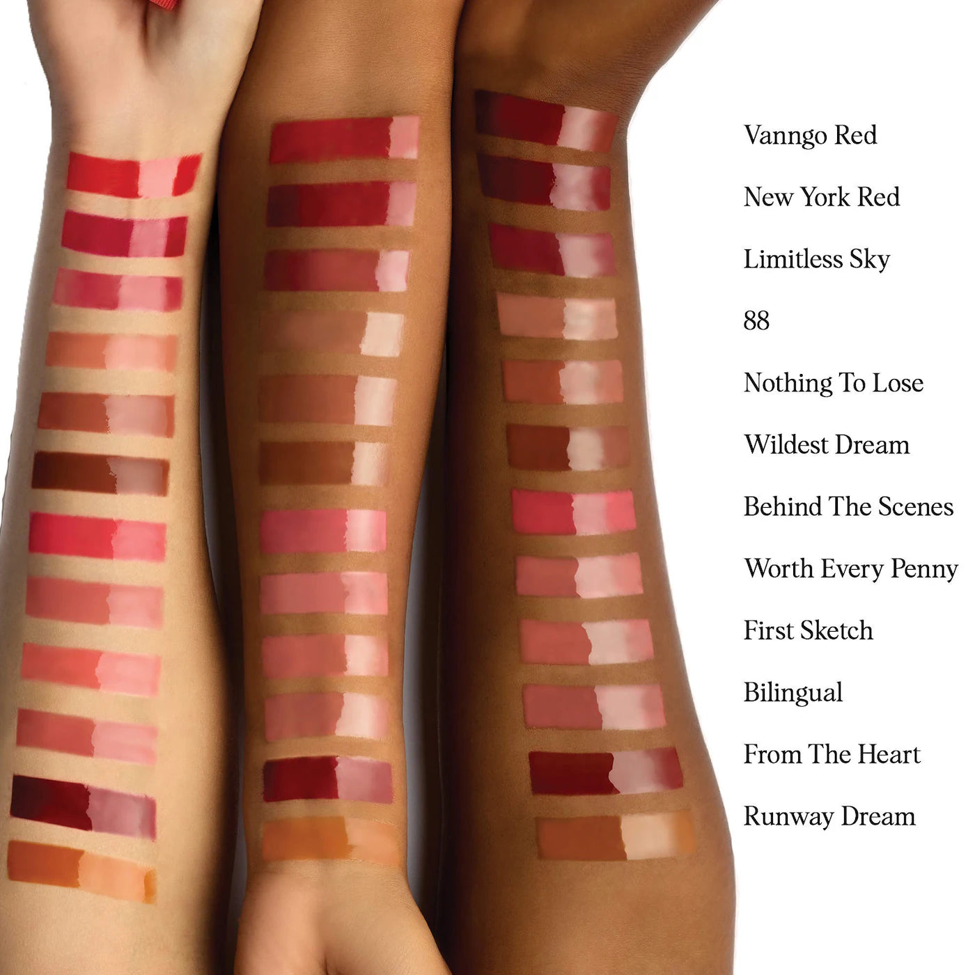 HUNG VANNGO BEAUTY Glossy Lip Hue Hydrating Lip Shine with Hyaluronic Acid