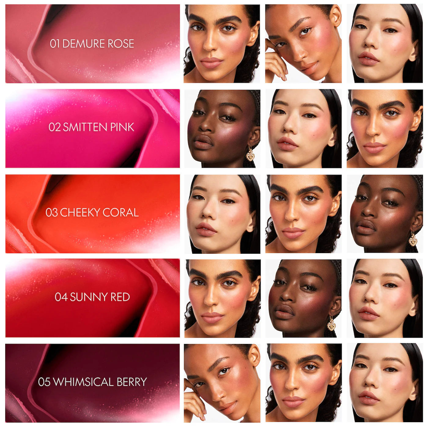 Dolce&Gabbana Cherry Glaze Bar 24H Lasting Glow & Waterproof Cream Blush Stick