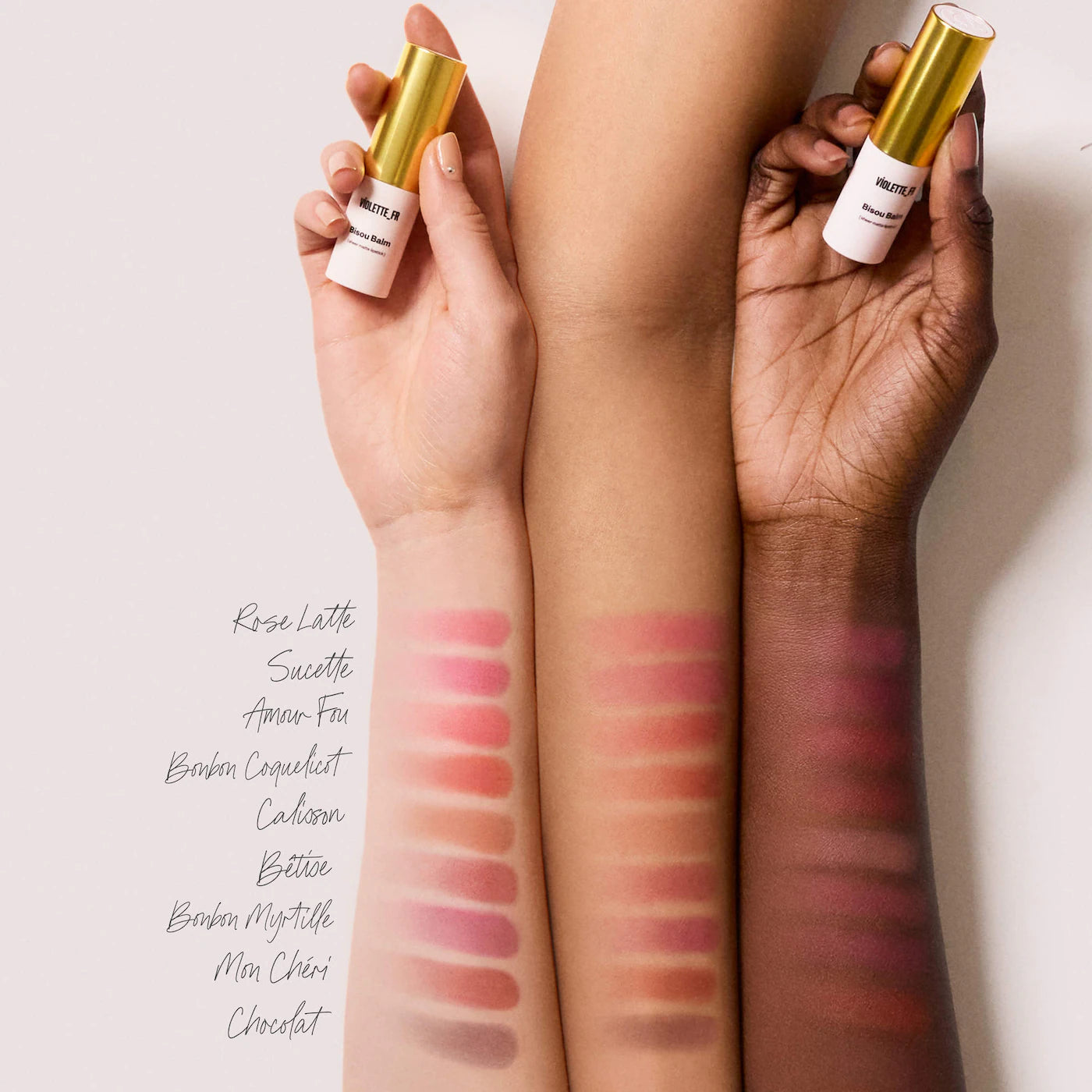 Violette Fr BISOU BALM Sheer Matte Lipstick