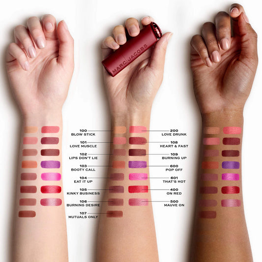 Marc Jacobs Beauty Heart On Long-Lasting Soft Shine Lipstick