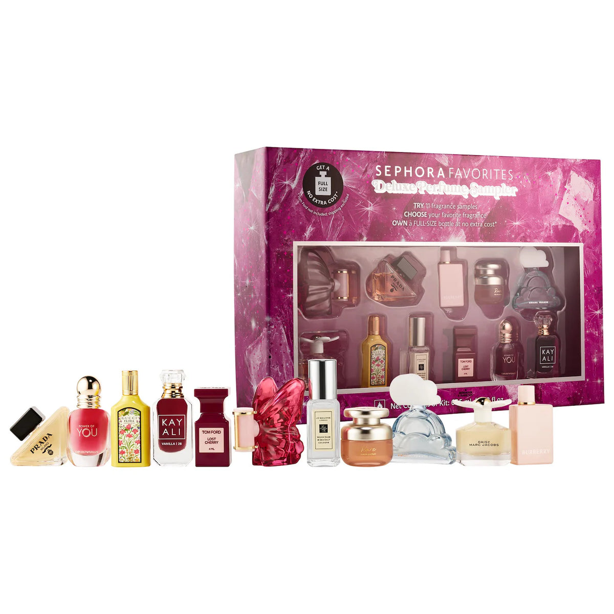 Sephora Favorites Holiday Perfume Sampler Vault Set w/ Redeemable Voucher