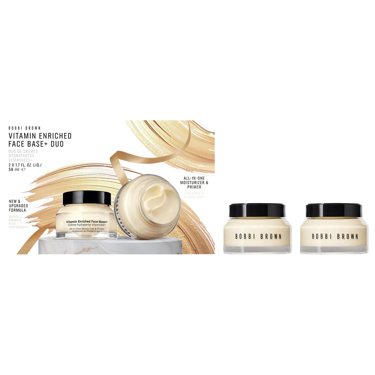 Bobbi Brown Vitamin Enriched Face Base+ Moisturizer & Primer Gift Set Duo