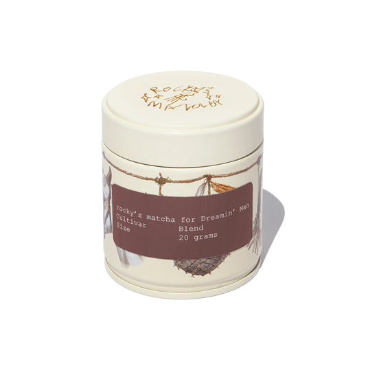 rocky’s matcha for Dreamin’ Man Ceremonial Blend Matcha