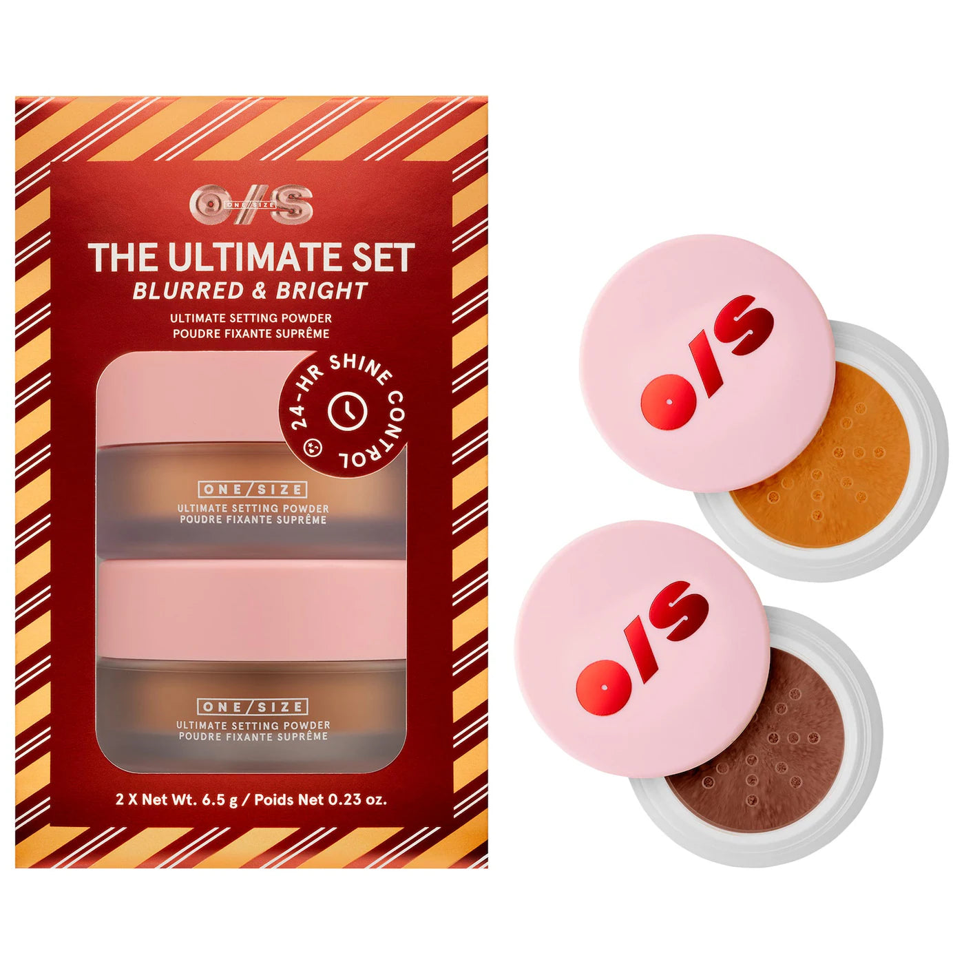 ONE/SIZE Ultimate Blurring Setting Powder Blurred & Bright Travel Duo