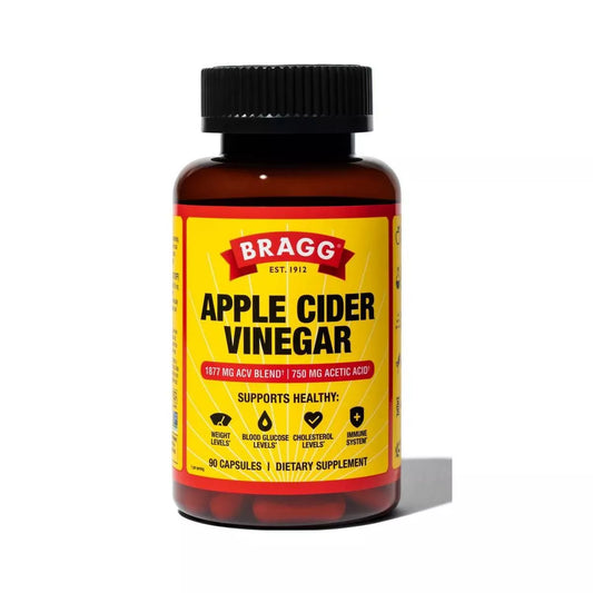 Bragg Apple Cider Vinegar Vegan Supplements - 90ct