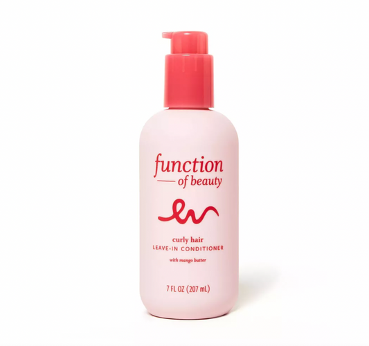 Function of Beauty Curly Hair Leave-In Conditioner Base with Mango Butter