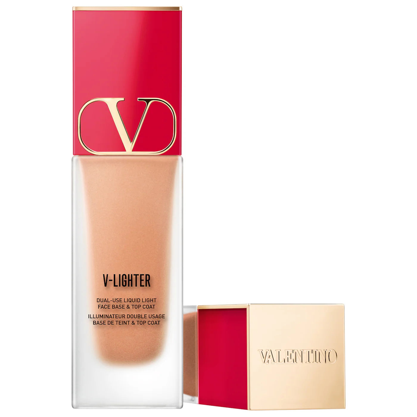 Valentino V-Lighter Illuminating Face Primer and Highlighter with Hyaluronic Acid