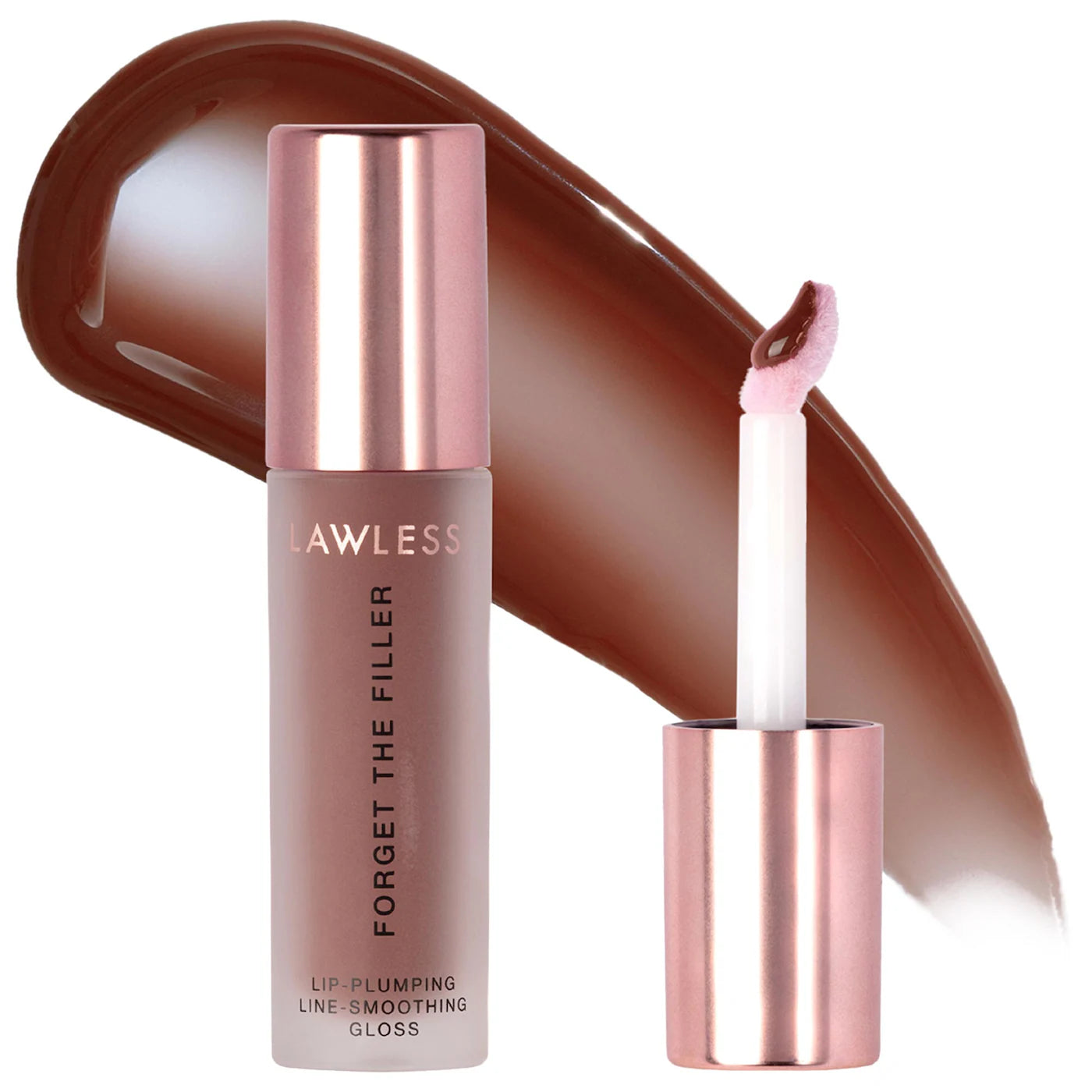 LAWLESS Forget The Filler Lip Plumper Line Smoothing Gloss