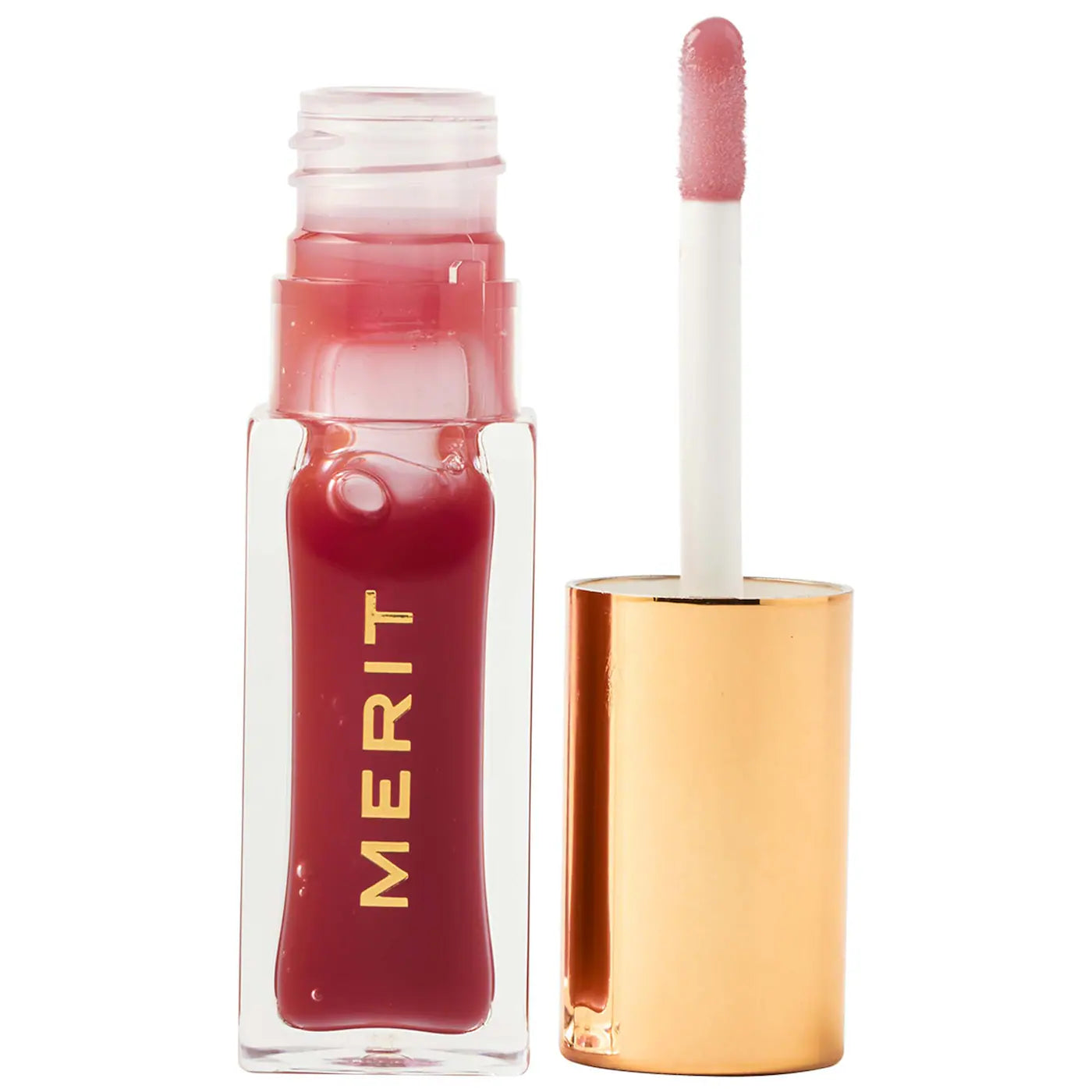 MERIT Shade Slick Gelée Sheer Tinted Lip Oil