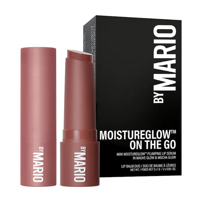 MAKEUP BY MARIO Mini MoistureGlow™ On The Go Plumping Lip Serum Duo