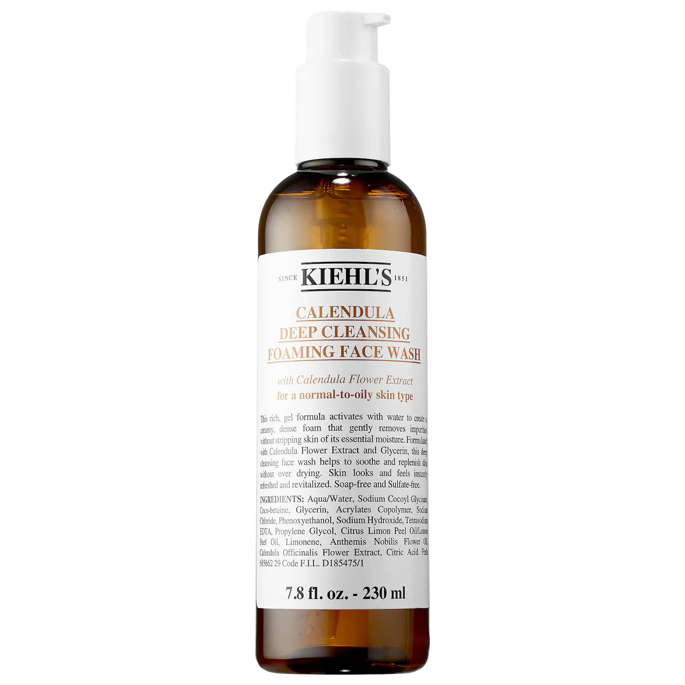 Kiehl's Calendula Deep Clean Foaming Face Wash