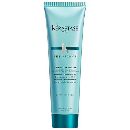 Kérastase Resistance Heat Protectant Leave-In Styling Cream for Damaged Hair