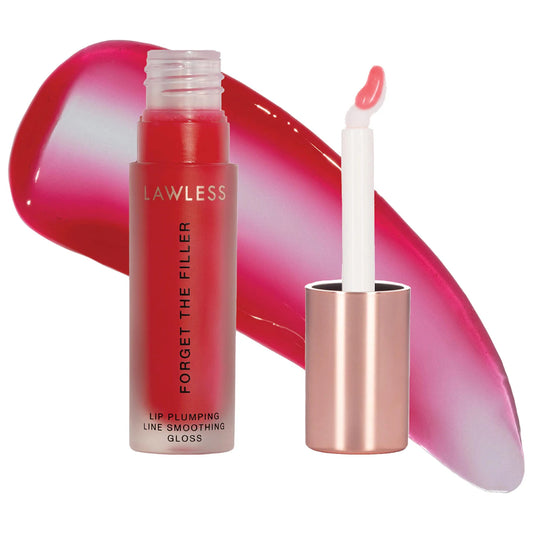 LAWLESS Forget The Filler Lip Plumper Line Smoothing Gloss