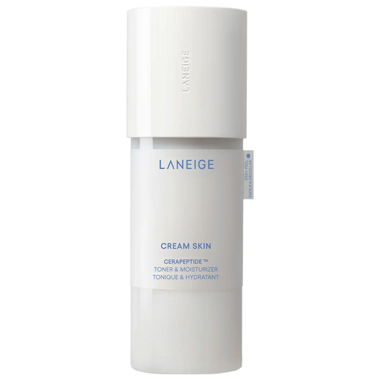 LANEIGE Cream Skin Refillable Toner & Moisturizer with Ceramides and Peptides