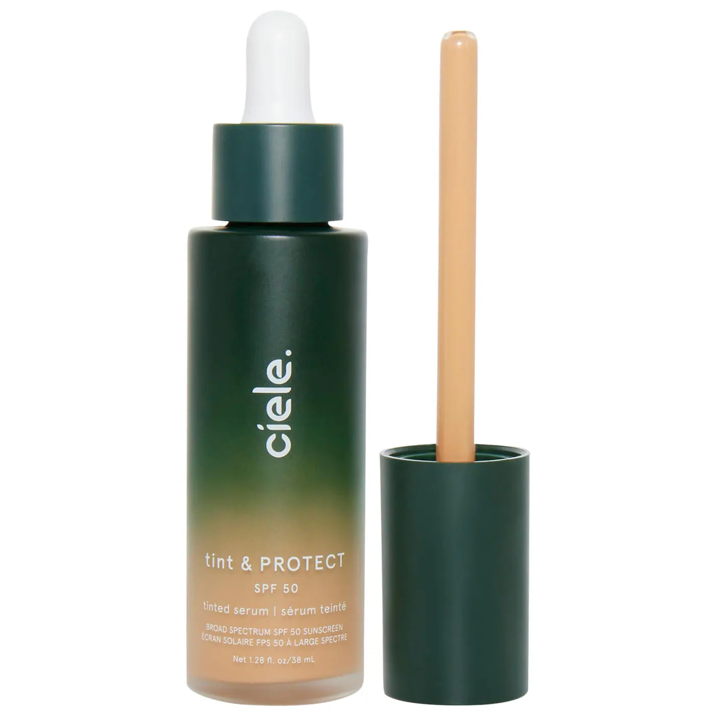 ciele tint & PROTECT medium coverage serum foundation with SPF 50+