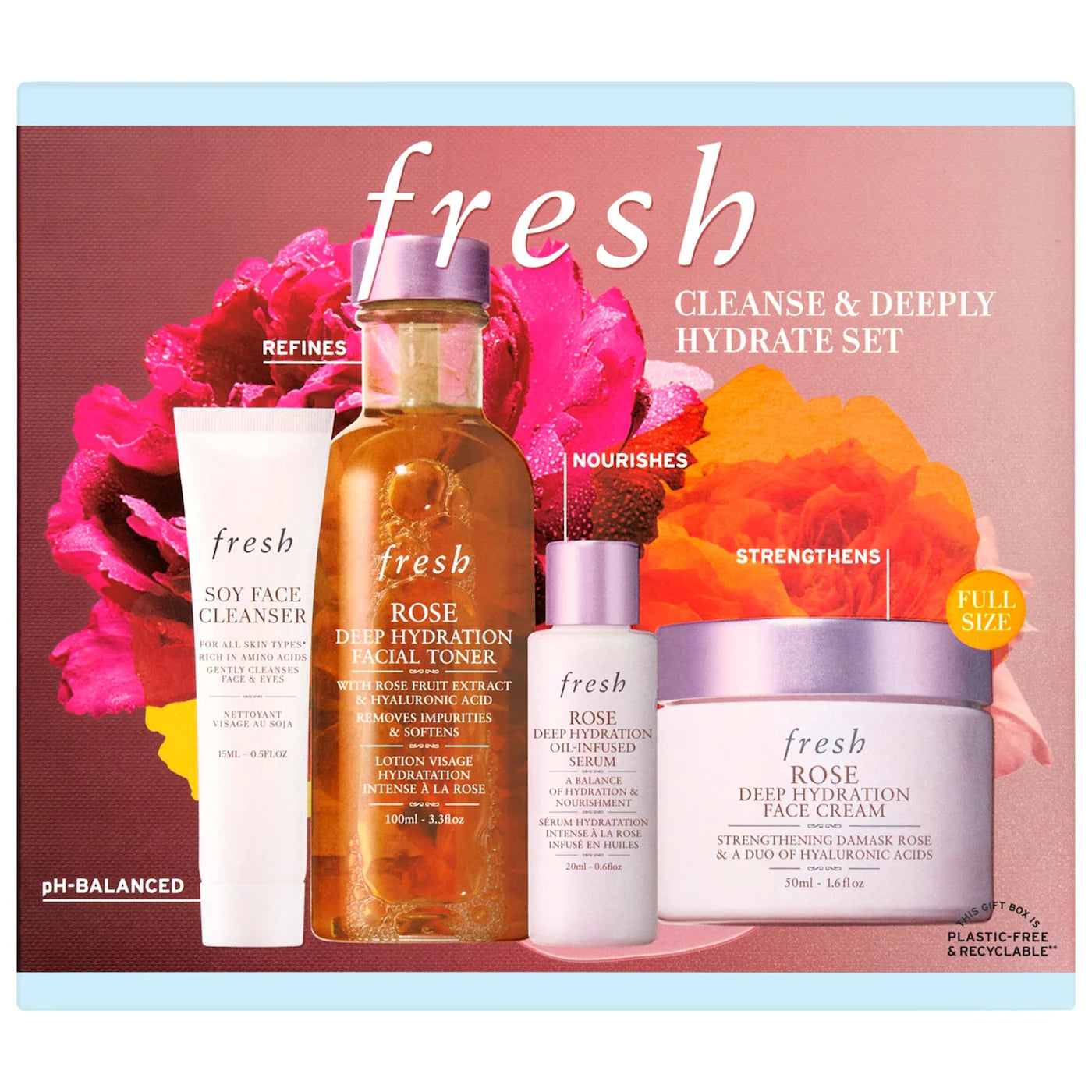 fresh Cleanse & Deeply Hydrate Set