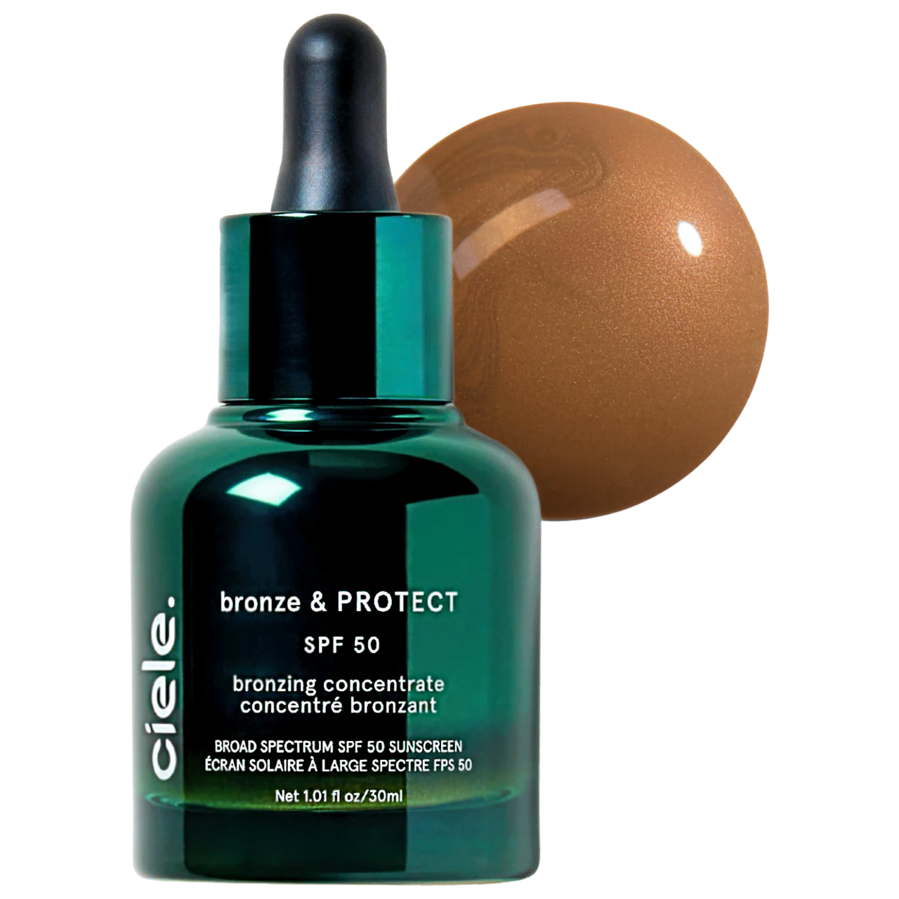 ciele bronze & PROTECT SPF 50+ bronzing concentrate