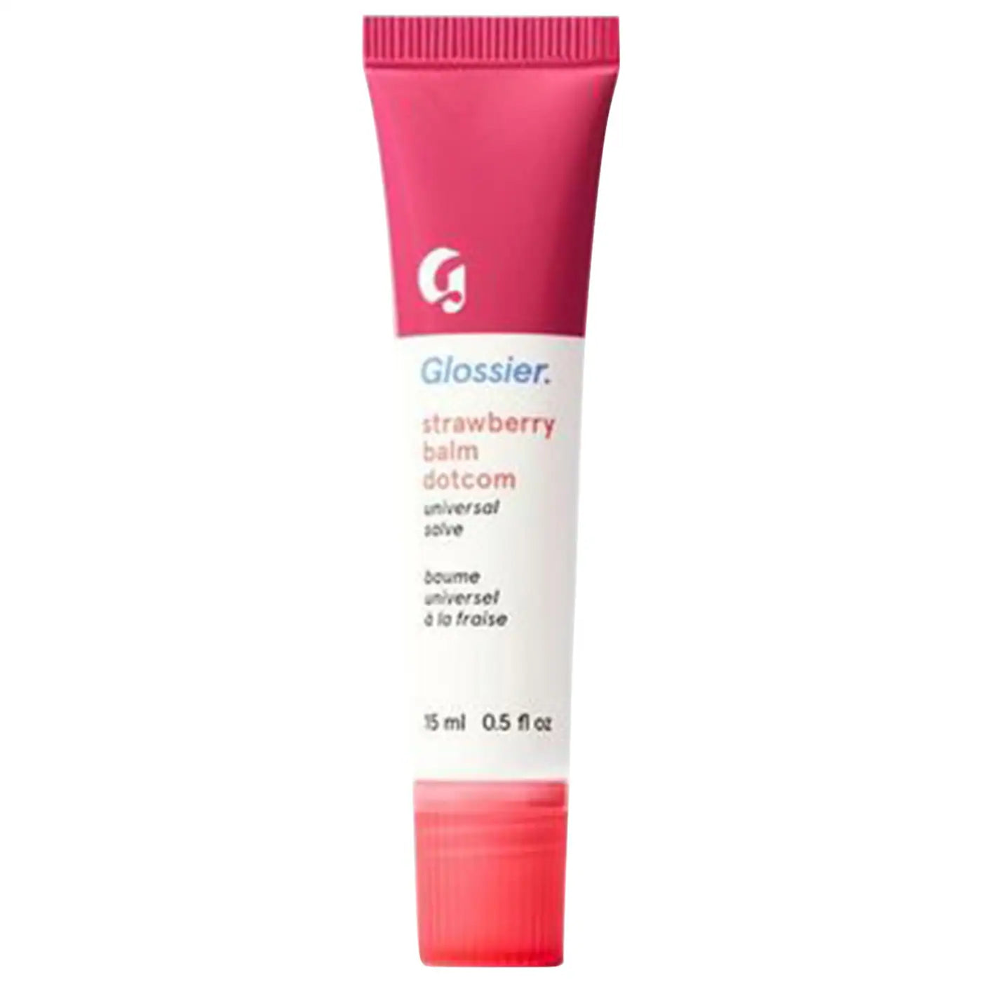 Glossier Strawberry Balm Dotcom Lip Balm and Skin Salve