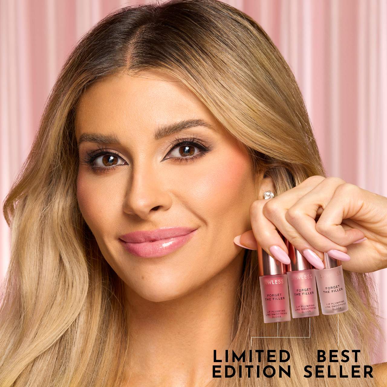 LAWLESS Merry Minis Lip Plumper Gloss Trio Set