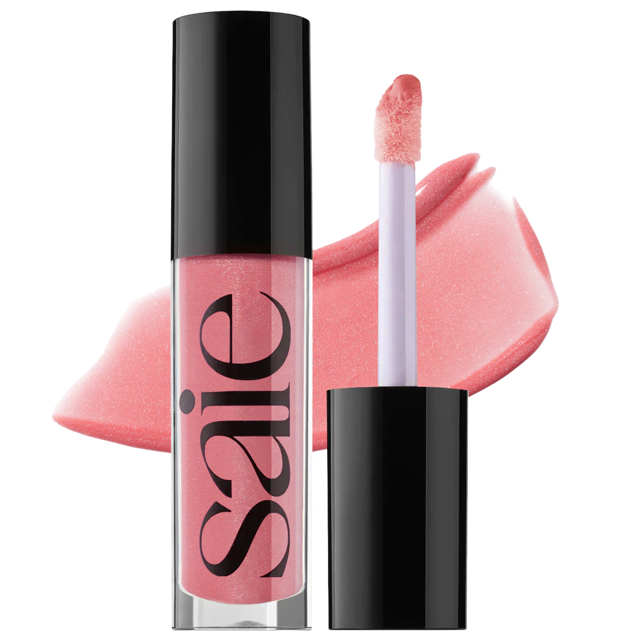 Saie Glossybounce™ High-Shine Hydrating Lip Gloss Oil Shimmer Finish