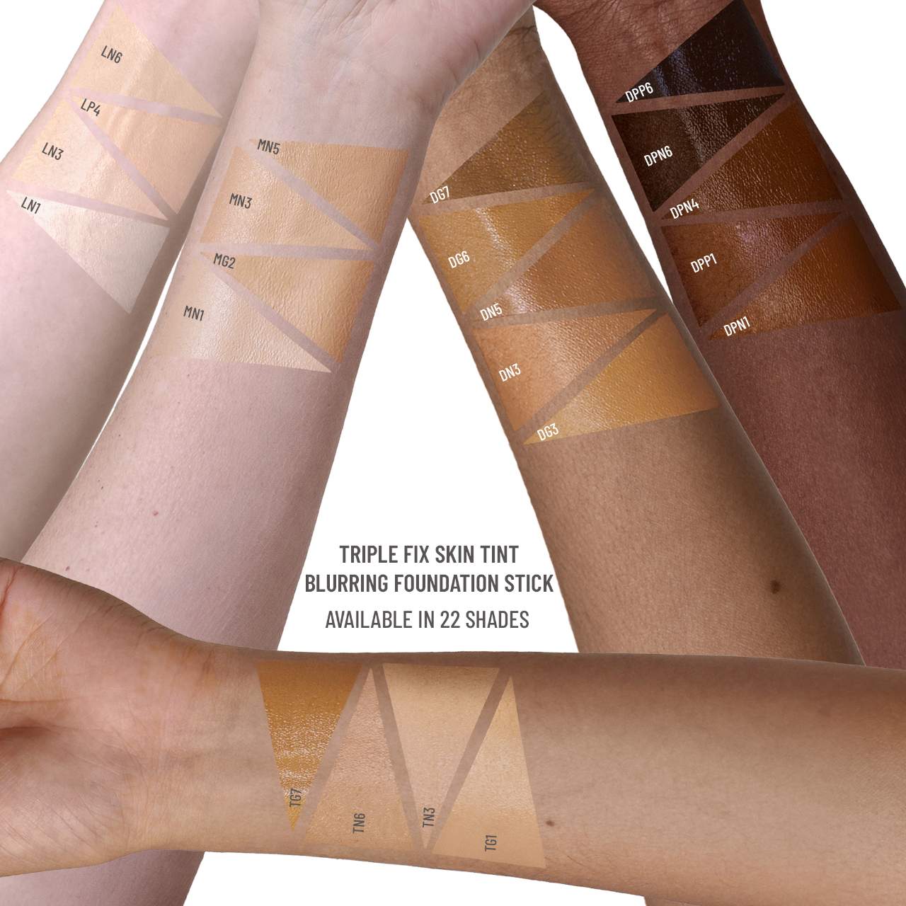 LYS Beauty Triple Fix Blurring and Hydrating Skin Tint Foundation Stick