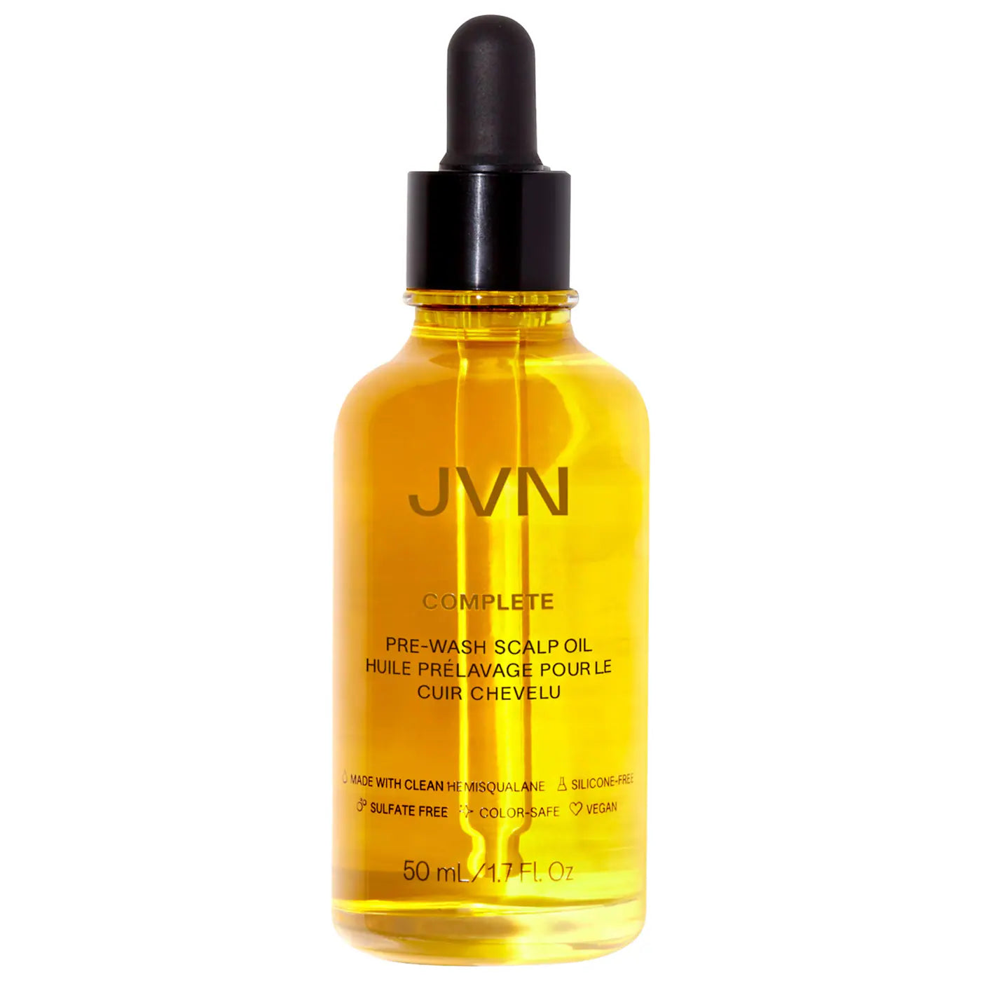 JVN Complete Pre-Wash Scalp & Hair Strengthening Treatment Oil