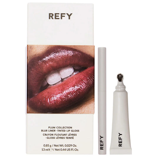 REFY Plum Lip Liner and Gloss Collection