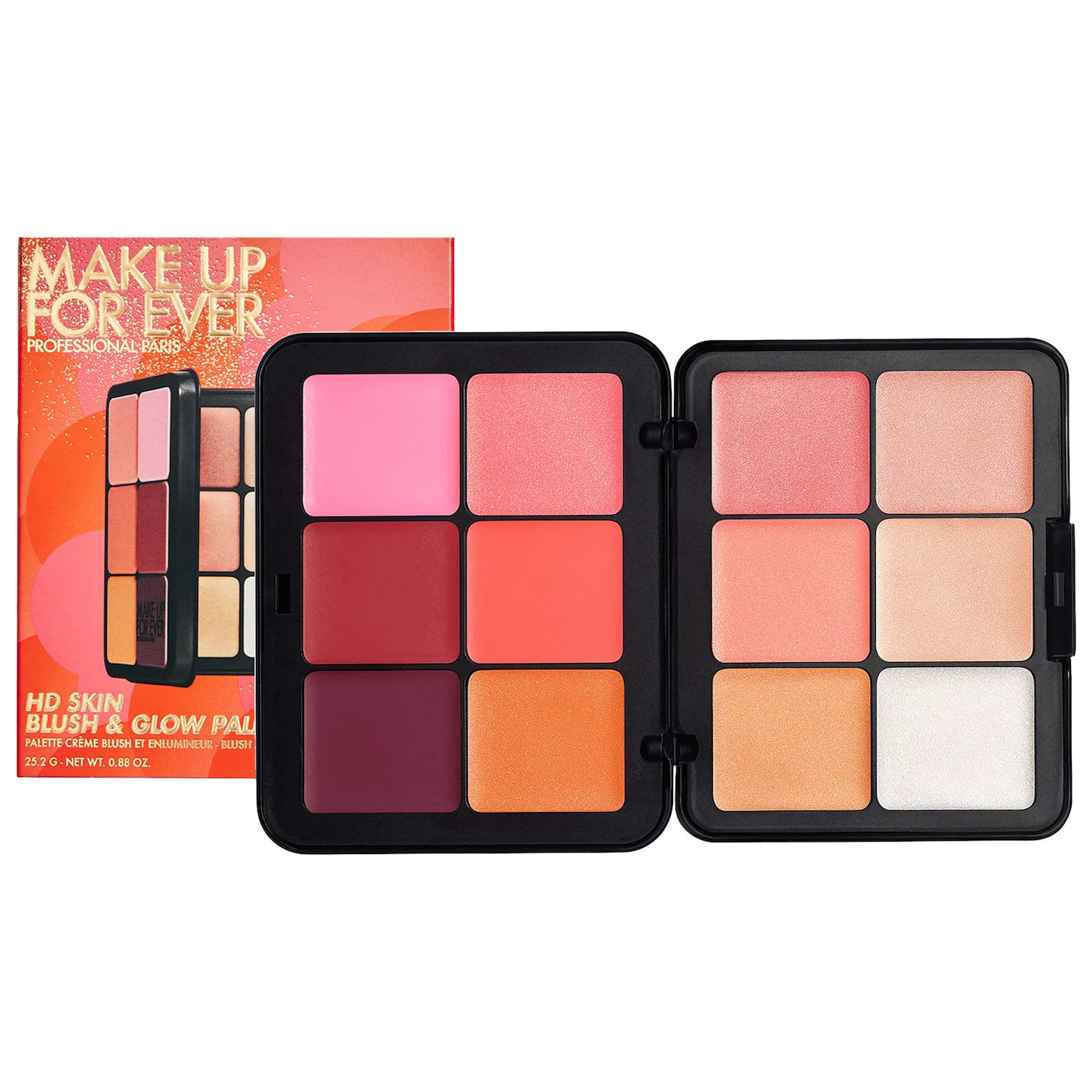 MAKE UP FOR EVER HD Skin Blush & Glow Longwear Cream Face Palette