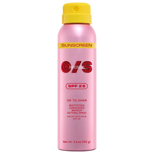 ONE/SIZE On 'Til Dawn Mattifying Sunscreen Makeup Setting Spray SPF 28