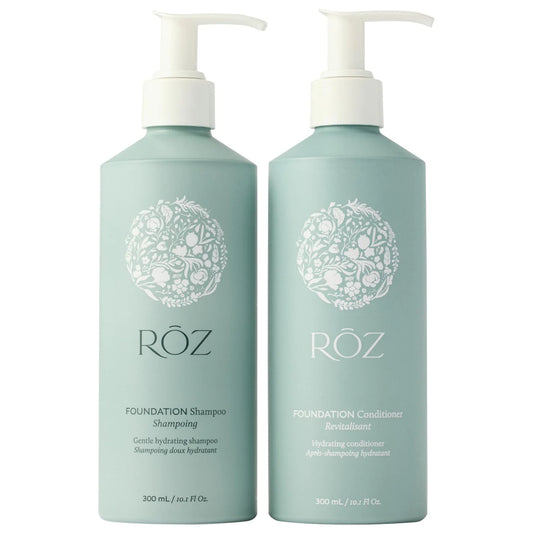 RŌZ  Foundation Hydrating Shampoo and Conditioner Set
