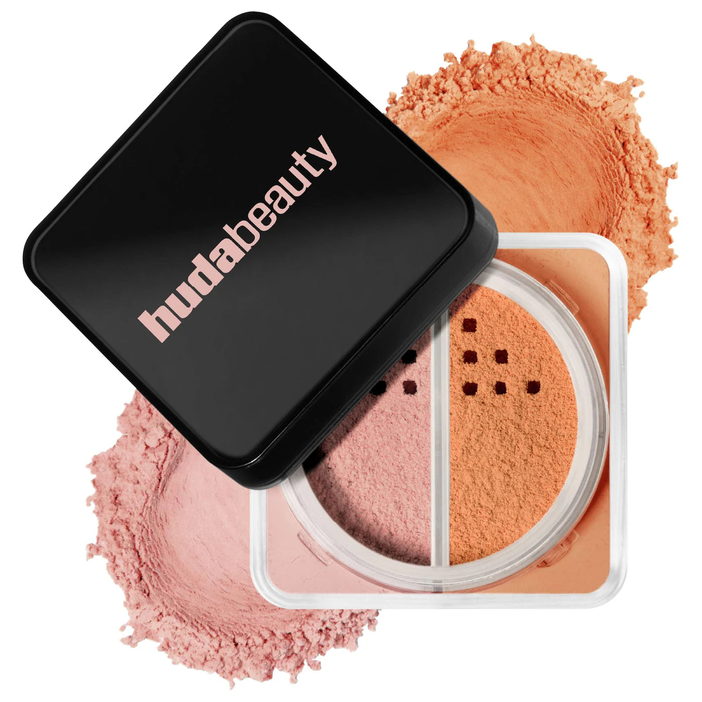 HUDA BEAUTY Easy Bake Loose Powder Brightening + Correcting Duo