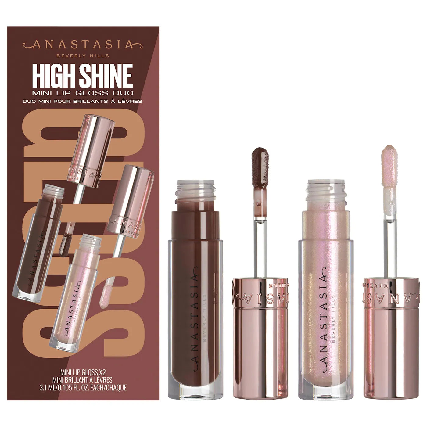 Anastasia Beverly Hills  Mini High Shine Lip Gloss Duo
